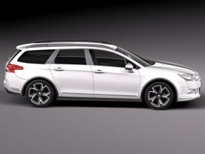 Citroen C5 Crosstourer 2014 3D Модель