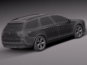 Citroen C5 Crosstourer 2014 3D Модель