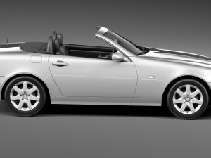 Mercedes-Benz SLK R170 1996-2004 Model 3D