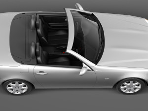 Mercedes-Benz SLK R170 1996-2004 Model 3D