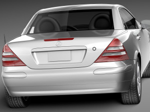 Mercedes-Benz SLK R170 1996-2004 Model 3D