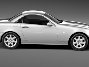 Mercedes-Benz SLK R170 1996-2004 Model 3D