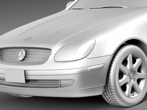 Mercedes-Benz SLK R170 1996-2004 Model 3D
