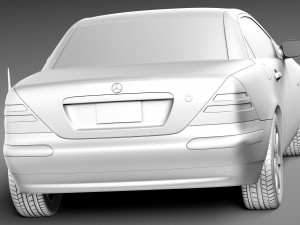 Mercedes-Benz SLK R170 1996-2004 Model 3D