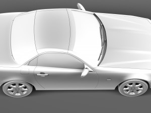 Mercedes-Benz SLK R170 1996-2004 Model 3D