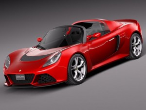 Lotus Exige S Roadster 2014 3D Model