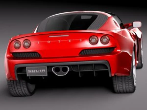 Lotus Exige S Roadster 2014 3D Model