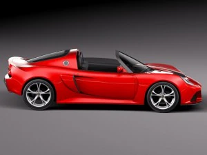 Lotus Exige S Roadster 2014 3D Model