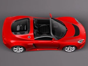 Lotus Exige S Roadster 2014 3D Model