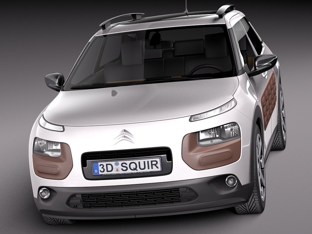 Citroen C4 Cactus 15 3d Model In Suv 3dexport