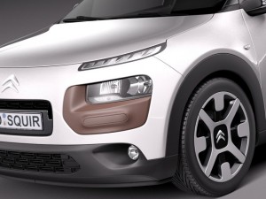 Citroen C4 Cactus 2015 Modelo 3D