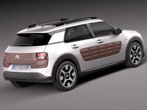 Citroen C4 Cactus 2015 Modelo 3D