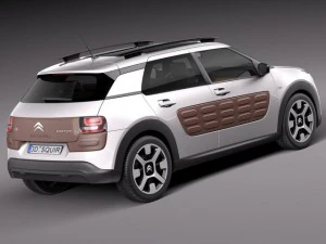 Citroen C4 Cactus 2015 3D Model