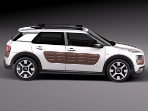 Citroen C4 Cactus 2015 Modelo 3D