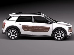 Citroen C4 Cactus 2015 3D Model