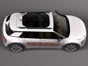 Citroen C4 Cactus 2015 Modelo 3D