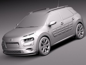 Citroen C4 Cactus 2015 Modelo 3D