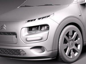 Citroen C4 Cactus 2015 Modelo 3D