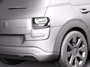 Citroen C4 Cactus 2015 3D Model
