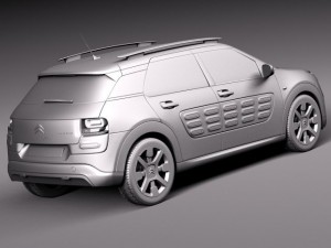 Citroen C4 Cactus 2015 Modelo 3D