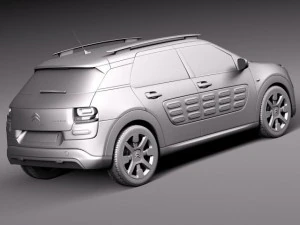 Citroen C4 Cactus 2015 3D Model