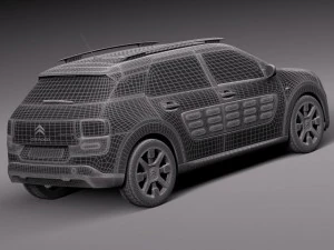 Citroen C4 Cactus 2015 3D Model