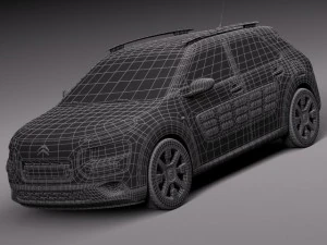 Citroen C4 Cactus 2015 3D Model