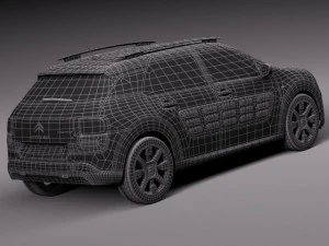 Citroen C4 Cactus 2015 3D Model