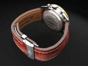 Breitling Old Navitimer II Mens Luxury Watch 3D Model
