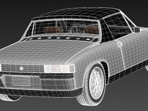 Porsche 914 1969-1976 3D Model