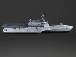 USS Independence LCS2 Battle Ship 3D Model