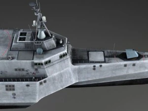 USS Independence LCS2 Battle Ship 3D Model