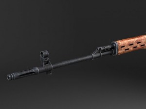 SWD Dragunov Sniper Rifle Model 3D