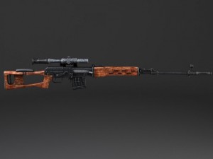 SWD Dragunov Sniper Rifle Model 3D