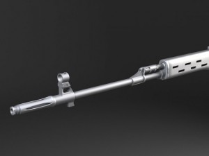 SWD Dragunov Sniper Rifle Model 3D