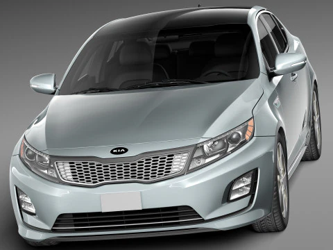 Kia Optima Hybrid 2014 3D Model