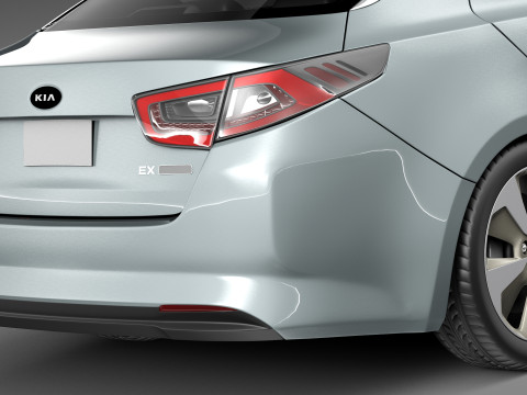 Kia Optima Hybrid 2014 Modèle 3D