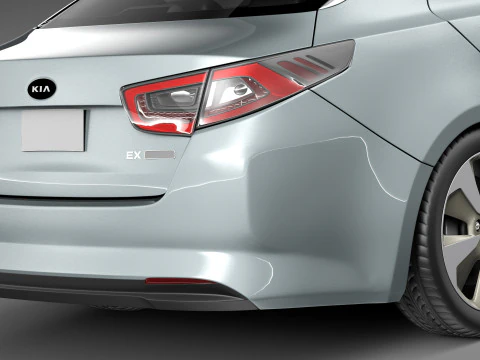 Kia Optima Hybrid 2014 3D Model