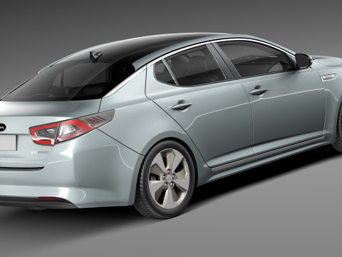 Kia Optima Hybrid 2014 Modèle 3D
