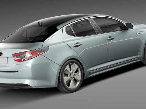 Kia Optima Hybrid 2014 3D Model