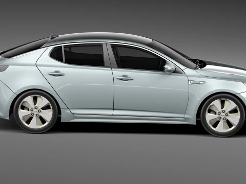 Kia Optima Hybrid 2014 3D Model