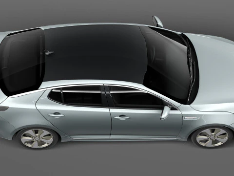 Kia Optima Hybrid 2014 3D Model