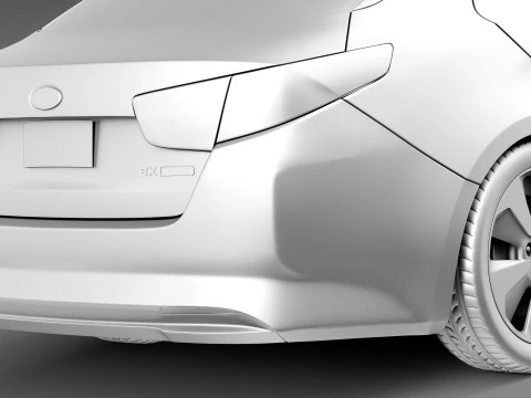 Kia Optima Hybrid 2014 3D Model