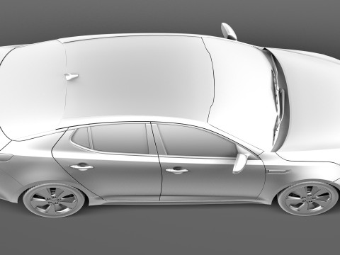 Kia Optima Hybrid 2014 Modèle 3D