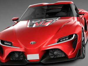 Toyota FT-1 Concept 3D Model