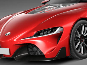 Toyota FT-1 Concept 3D Model
