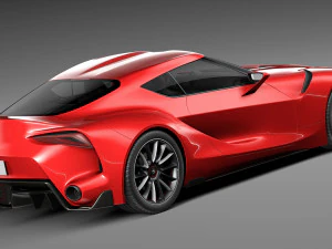 Toyota FT-1 Concept 3D Model