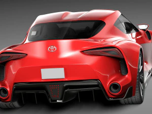 Toyota FT-1 Concept 3D Model