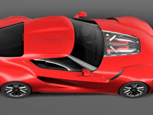 Toyota FT-1 Concept 3D Model