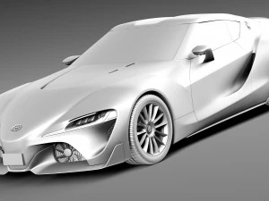 Toyota FT-1 Concept 3D Model